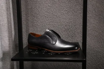 New Style Men Leather Shoes Breathable Casual Shoes