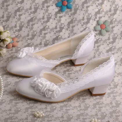 Comfortable Satin Bridal Shoe Stores