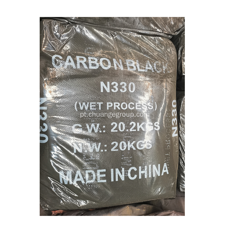 Processo úmido Carbono granular preto N110 para transportador