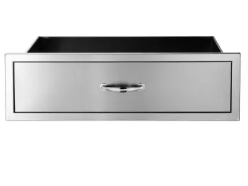 Built In Stainless Steel Single Drawer