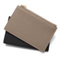 New minimalist designer quilted vertical card holder wallet