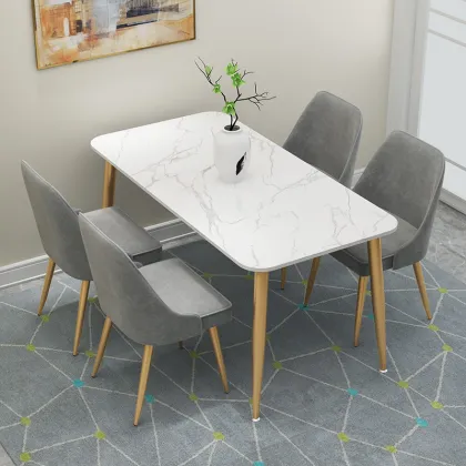 European simple modern dining table