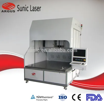 Co2 laser metal engraving machine SCM SCU series from Sunic laser 30w 80w 100w 130w 150w laser cutting engraving marking machine