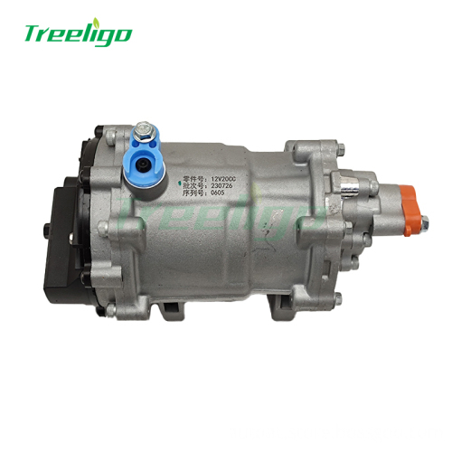 12V R134A Electric Car AC Compressor