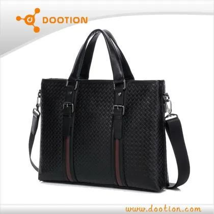 Genuine leather shoulder bag for men