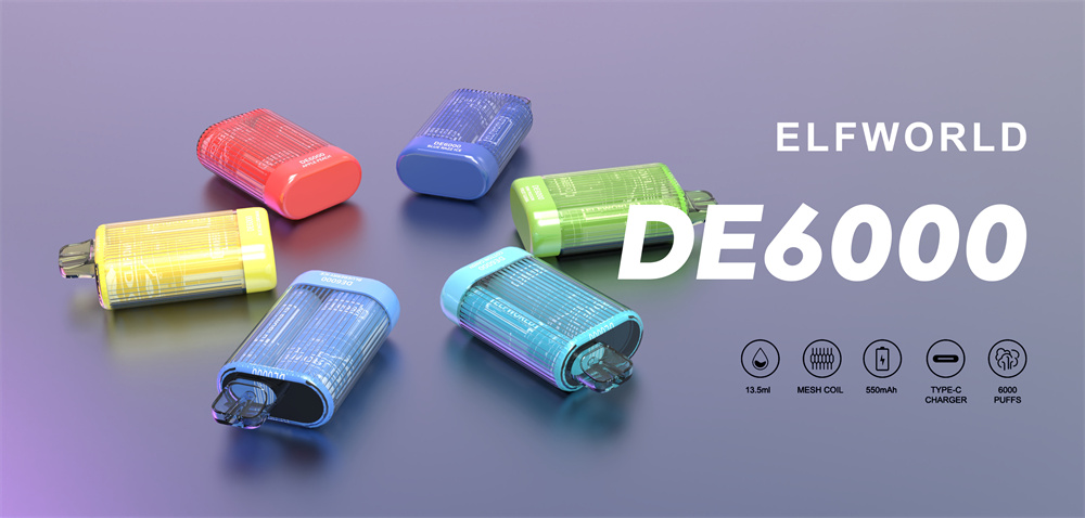 ELFWORD DE 6000 VAPE dùng một lần của ELFWORLD DE 6000