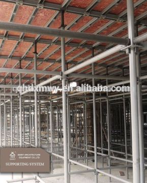 customizable Q235 steel scaffolding convenient to install with electrophoretic painting