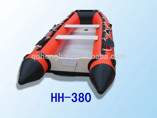 High quality CE approved aluminum floor inflatable boat size 3 m-5m inflatable fishing boat with cheap price
