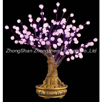 11.2W/16.8W indoor  artificial led bonsai pearl  tree light