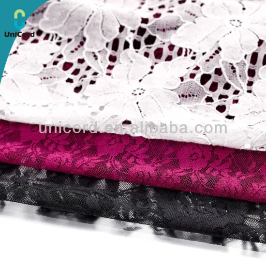 cotton guipure lace fabric Tricot Lace Fabric