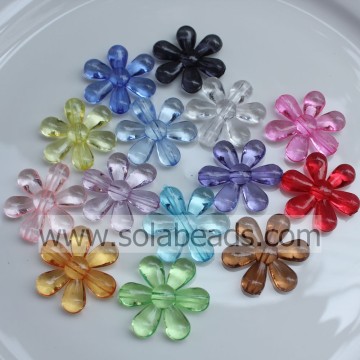 Top Selling 24MM Ring Blossom Flower Beads