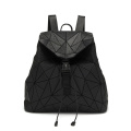 Custom new fashion geometric backpack preppy lady drawstring backpack