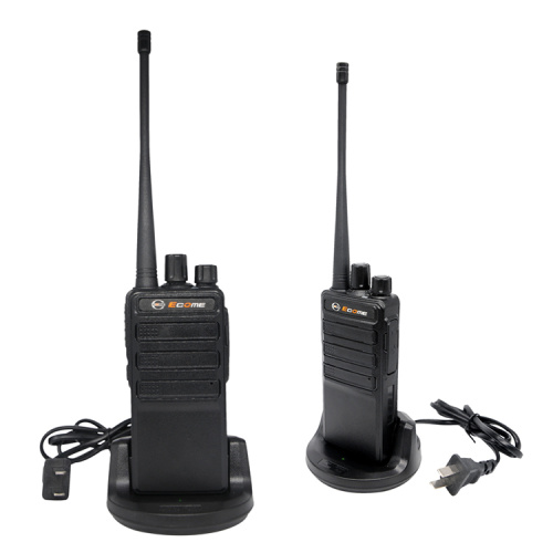 Niedriger Preis Ecome ET-99 Radiokommunikation 3 km Range 8W USB wiederaufladbare Walkie-Talkie