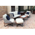 China Natural wood-colored seat board Outdoor Sofas Manufactory