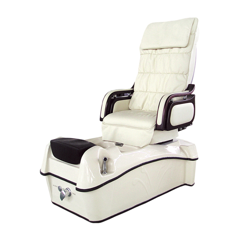 Pedicure sofa chair with foot basin
