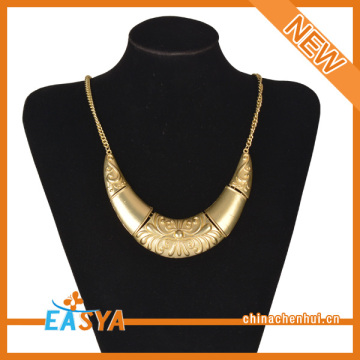 Reka bentuk terbaru 2015 Kalung emas Bijoux Kalung