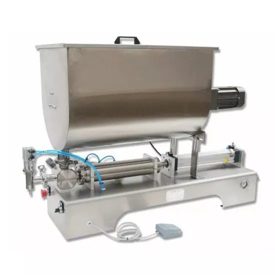 Pneumatic Semi-Auto Paste Sauce, Ketchup, and Chili Sauce Filling Machine