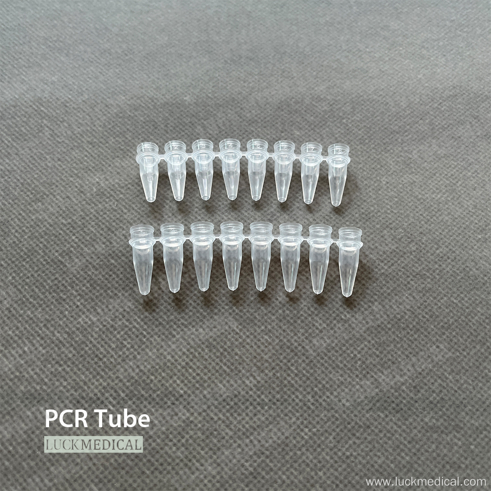 Plastic PCR 8 Strip Tube