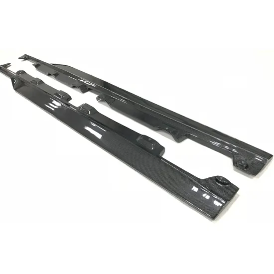 Newest R-Style Real Carbon Fiber Side Skirts for AMG GT GTS