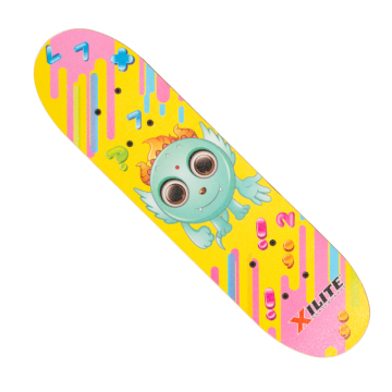 Kids Cartoon Printed Skateboard Τετράτροχο Σκούτερ Απλό