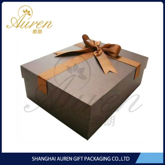 Wholesale new design China luxury wine packaging box for gift sale