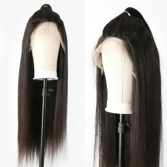Cheap Wholesale 100% Virgin Brazilian Human Hair Wigs, Natural Human Hair Lace Wigs for Black Women