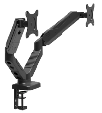 Dual Monitor Arm Gas Spring Monitor Desk Mount