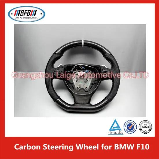New BFB style F10 Carbon Fiber Wheel Covers Car Power Steering for BMW 5 Series
