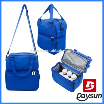 8 cans cooler bags insulated food lunch bag with shoulder straps