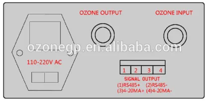 High precision 0~100PPM Air ozone detector / ozone analyzer / ozone monitor