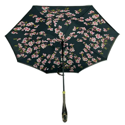 Reversed Inverted Fashionable Brand Straight Umbrella