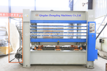 Wooden door hot press machine