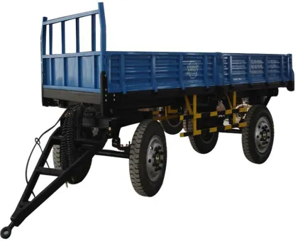 Galvanized Utility Flatbed Truck Trailer