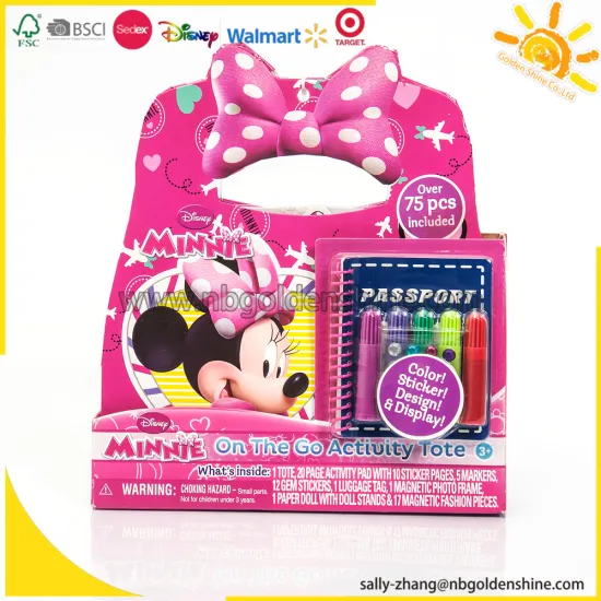 Minnie On The Go Activity Tote