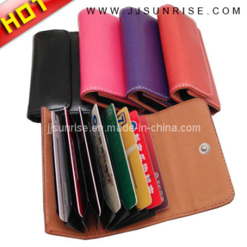 Leather Credit Card Holder (JJ-L-CRD001(8))