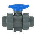 DKV 1/2 Inch Gray PVC Ball Valve for Irrigation
