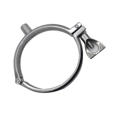 Food Grade Sanitary Stainless Steel SMS SS304 63.5MM Tri Clamp Fittings and ISO Pipe Hangers