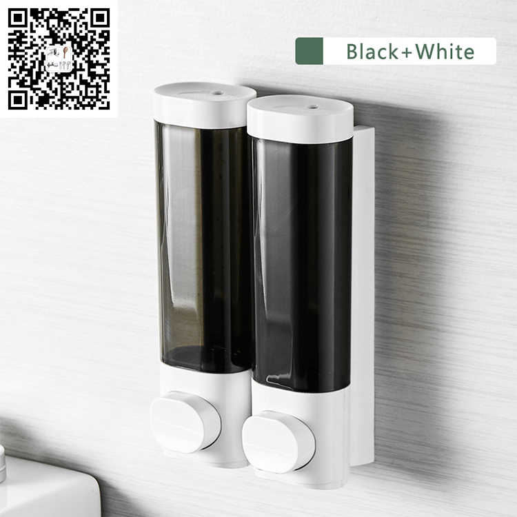 New Design Wall Mounted Hotel Manual ABS Plastic Liquid Shower Gel Automatic infrared Soap Dispenser