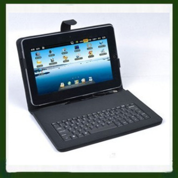 Leather Keyboard for 10.2" Tablet PC