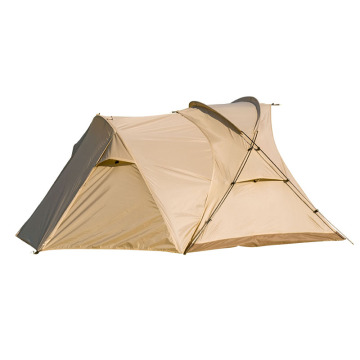 Portable Double Kangaroo Tent: Waterproof Outdoor Camping Shelter with Awning
