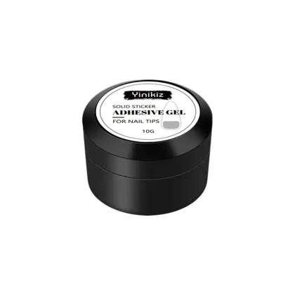 Solid Manicure Adhesive Gel - No Damage Nail Phototherapy Polish & Press-On Nails Glue