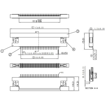 Professionelle Produktion von Pulldown -Top -Anschlüssen