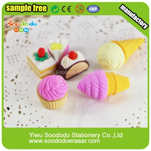 Japanese Food Eraser Ice Cream Eraser Sets, High Quality Japanese Food