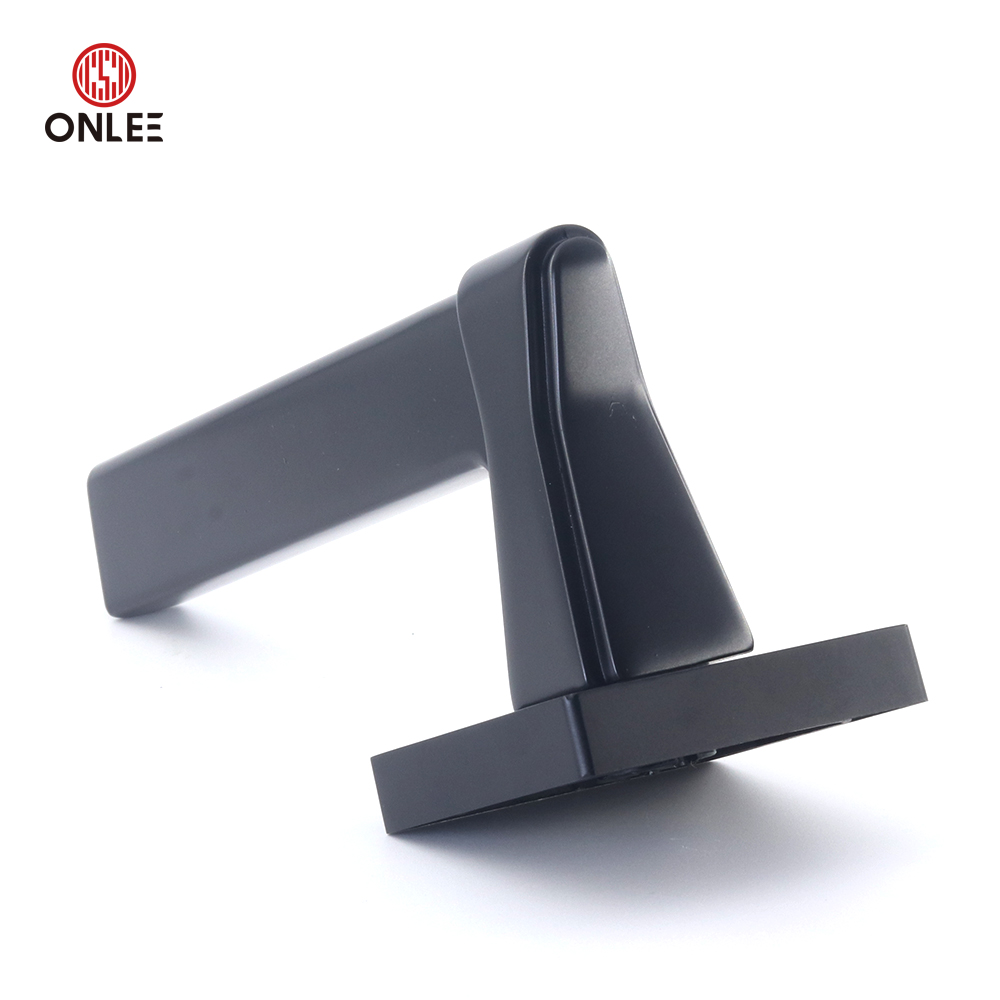 Zinc Alloy Black Door Handle Jpg