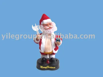 8&quot; santa twitched belly/santa claus toys/christmas gift