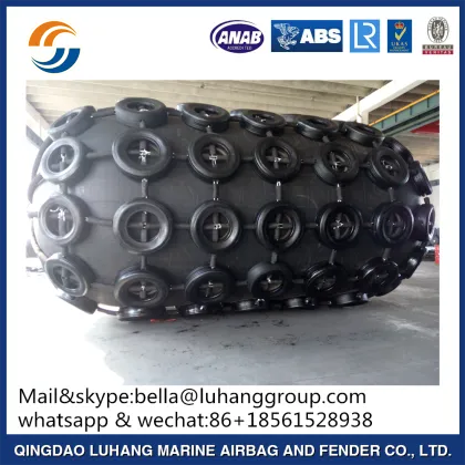 Floating Pneumatic Yokohama Fenders / Marine Rubber Fenders