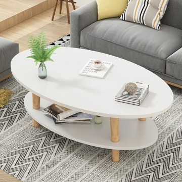 European Style Coffee Table Home Multi-level Soaking Tea Table Modern Simple Sofa Side Table