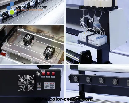 Allwin E320 3.2m Printer - Epson DX5 Heads | Solvent, Water-based & UV
