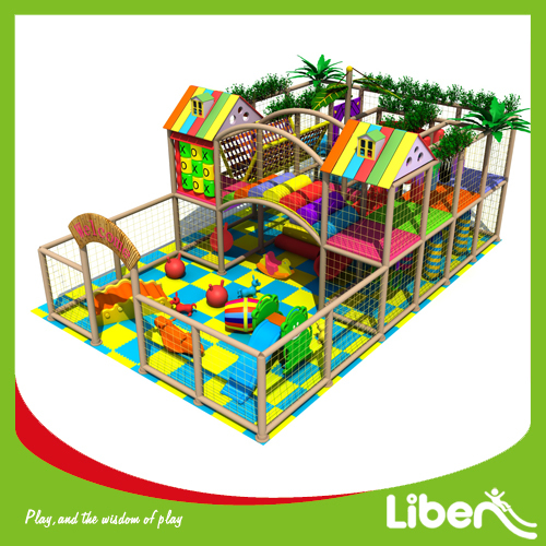 Playground de diversões indoor para crianças do bebê crianças