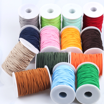 High Quality 2.5mm Round Nylon Rubber Elastic Cord